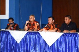 Rapat rencana pelantikan pengurus MPC PP Kuningan.